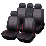 ZTJ Car Seat Protectors Fit for A-udi A1, A2, A3, A4, A6, A7, A8, Tear Resistant Washable Automobile Chair Pad, 9PCS