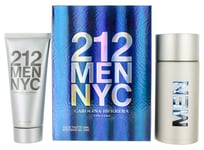 212 Men NYC by Carolina Herrera For men SET: EDT 3.4oz + After Shave Gel 3.4oz