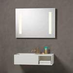 Korsbakken Speil med integrert lys 100x65 cm - 3443456946