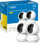 Tapo Pan/Tilt Smart Security Camera, Baby Monitor, Indoor CCTV, 360°...
