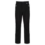 Regatta Men Highton Stretch' Waterproof Breathable Taped Seams Regular Over Trousers - Black, Small