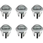 J&EL Trappstegsbelysning LED 12V 6x0,4W RGBW IP65 Dim