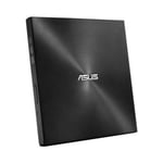 Asus (ZenDrive U7M) External Slimline Optical Drives, DVD Re-Writer, USB, 8x, Bl