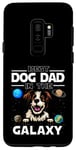 Coque pour Galaxy S9+ Best Dog Dad In The Galaxy Brittany Dog Puppy Dogs Lovers