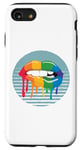 Coque pour iPhone SE (2020) / 7 / 8 Lèvres lesbiennes s'embrassant drapeau arc-en-ciel Gay Pride