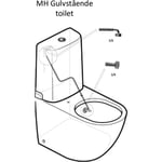 Toto montagesæt til Toto MH gulvstående toilet