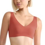 Sloggi BH ZERO Feel 2 0 Bralette Rostorange Large Dam