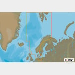 C-MAP Elektroniskt sjökort 4D - Nordsjön & Danmark