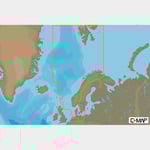 C-MAP Elektroniskt sjökort 4D - Nordsjön & Danmark