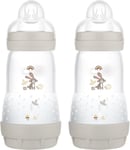 MAM Easy Start Self Sterilising Anti-Colic Baby Bottle Pack of 2 (2 x 260 ml)UK