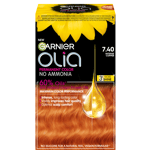 Garnier Olia Permanent Hårfärg 7.40 Intense Copper