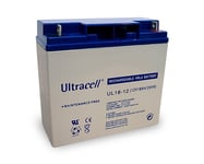 Ultracell Blybatteri 12 V, 18 Ah (UC18-12) Gevind (M5) Blybatteri