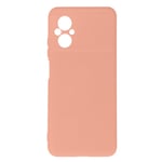 Case for Xiaomi Poco M5 Semi-rigid Soft-touch Thin Pink