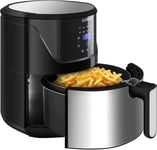 5L Air Fryer, Family Size Hot Air Fryer 1400W Digital Touchscreen with 10 Preset