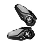 Motorcykelhjälm Bluetooth Intercom, Stor Knappdesign, Upp Till 6 Parade Ryttare, G2P-2st