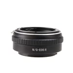 Fotga N/G-EOSR Lens Mount Adapter Ring for Nikon AF-S AI-S F G Lens to Canon EOS R RP R5 R6 RF Mount Camera