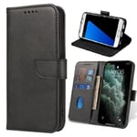 Samsung Galaxy A04s - Book Case Fodral Mobilplånbok Svart Svart