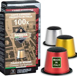 Barista Italiano | 100 Nespresso Compatible Coffee Capsules | Italian Espresso |