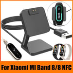 USB Cable Dock Charger Holder Charging Cord Station For Xiaomi MI Band 8/8 NFC