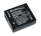 Maxsima 2x Battery for Panasonic Lumix DMC-GF6, GX7, DMW BLG10, DMW-BLG10E