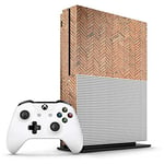 Xbox One S Medieval Bricks Console Skin/Cover/Wrap for Microsoft Xbox One S
