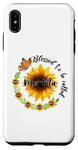 iPhone XS Max Blessed To Be Called Me-Ma Sunflower Butterfly Mothers Day Case
