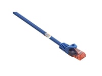 Renkforce Rj45-Nätverkskabel, Patchkabel Cat 6 U/Utp 3 M Blå Med Låsskydd, Halogenfri 1 St