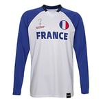 FIFA Official World Cup 2022 Classic Long Sleeve, Kids, France, Age 7 White/Blue