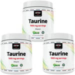 3-Pack Taurine Pulver - 3 X 360 gram