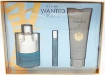 Bundle Azzaro Wanted Tonic Edt 100Ml + Sg 100Ml + Edt 6Ml