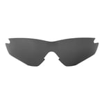 New Walleva Black Polarized Replacement Lenses For Oakley M2 XL Sunglasses