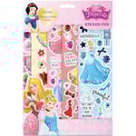 Disney Princess Roliga Klistermärken (5-pack) En Storlek Flerfärgad Multicoloured One Size
