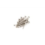 PURE VINTAGE JAZZMASTER/TELECASTER PICKUP MOUNTING SCREWS, NICKEL (12)