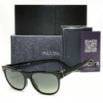 Authentic Prada Glass Lenses Mens Black Designer Sunglasses SPR 04X F 1AB-2D0