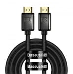 Baseus High Definition Series HDMI 2.1 8K 3m kabel - svart