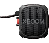 LG XBOOM Go XG2 Portable Bluetooth Speaker - Black, Black