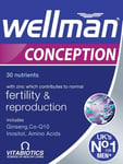 Vitabiotics Wellman Conception 30 Tablets **FREE POSTAGE**