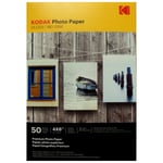 Kodak Premium Photo GLOSS Paper  6"x 4" 180gsm - 50 sheets