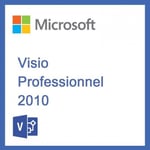 Microsoft Visio Professionnel 2010 - 1 Pc - 32/64-Bit - Win