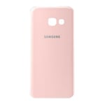Vitre Arrière Coque Batterie Pour Samsung A5 2016 (A510f) Rose/Pink Logo+Adhésif