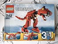 LEGO 6914 Creator 3 In 1 Set Prehistoric Hunters Dinosaur RETIRED 2012