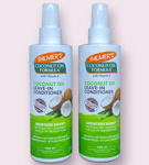 2 x Palmers Coconut Oil Formula Moisture Boost Leave-in Spray Conditioner 250ml