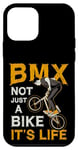Coque pour iPhone 12 mini Le BMX n'est pas qu'un vélo, c'est la vie Bicycle Cycling Extreme BMX
