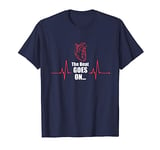 The Beat Goes On Heartbeat Heart Attack Surgery Survivor T-Shirt