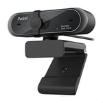 Axtel headsets, AX-FHD Webcam Full HD 1080p Video, Automatic White Balance, Webcam with Microphone for PC, Web Camera, USB Plug & Play