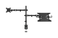 Neomounts FPMA-D550NOTEBOOK monteringssats - fullständig rörelse - för LCD-bildskärm/bärbar dator - svart