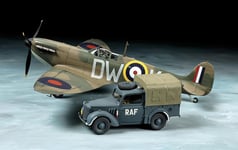 Tamiya 25211 Supermarine Spitfire Mk.I & Light Utility Car 10HP 1:48 Model Kit