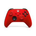 Microsoft Pulse Red Röd Bluetooth/USB Spelplatta Analog / Digital Xbox, Xbox One, Xbox Series S, Xbox Series X