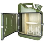 Minibar, Vintage Bensindunk - Grön Grön