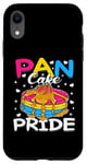 Coque pour iPhone XR Pansexual Pride Funny Pan Cake (gâteau à la casserole)